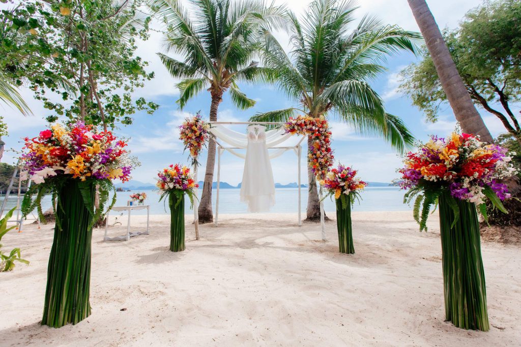 แพ็คเกจแต่งงาน 2 %Paradise Koh Yao resort%